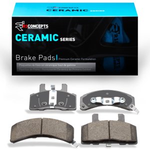Cadillac Escalade Brake Pads - Front - R1 Concepts - Ceramic - `88-`02